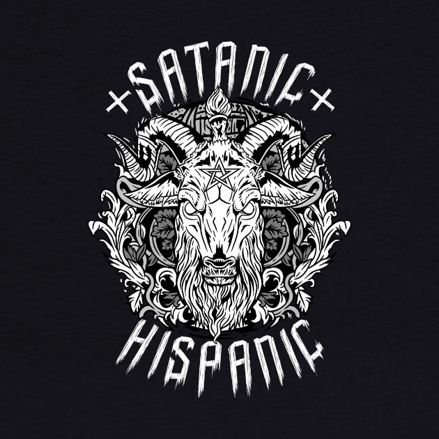 Satanic Hispanic - Satan Goat Head Gift by biNutz